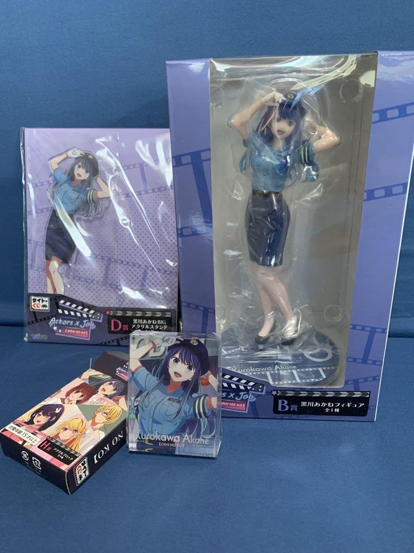 推しの子タイトーくじ 黒川あかねフィギュア、アクリルスタンド